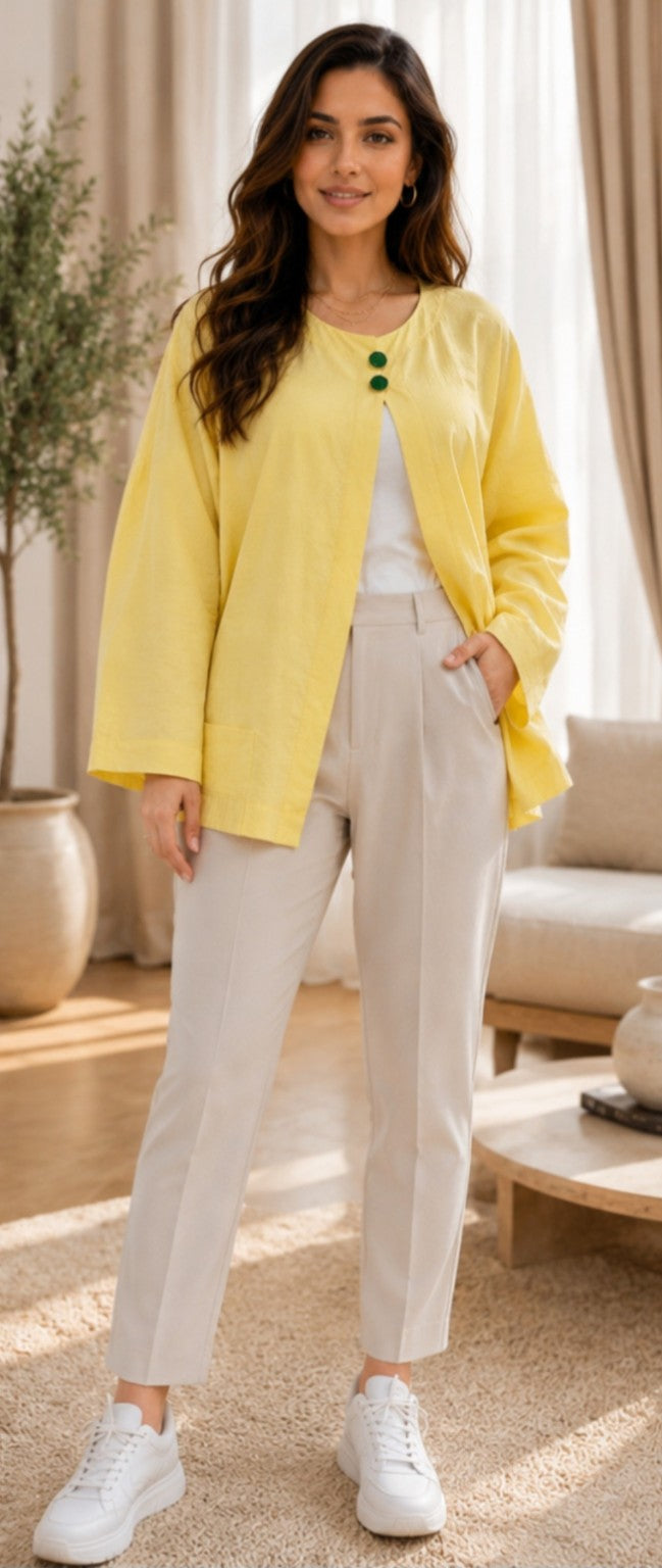 Golden Light Casual Shirt One size