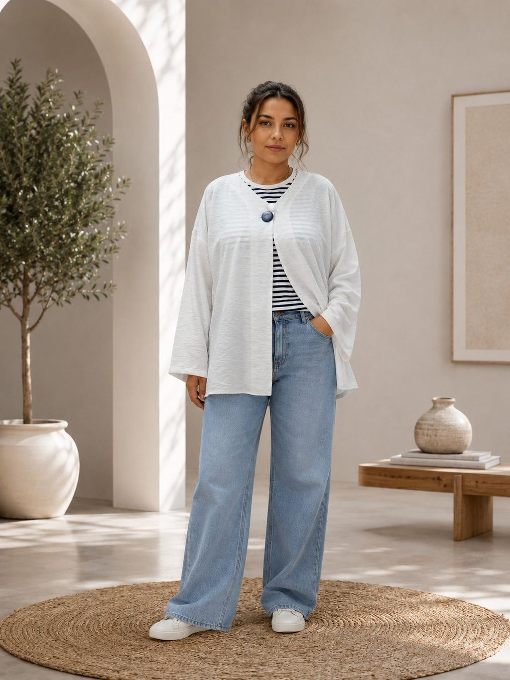 Chesina linen Blouse