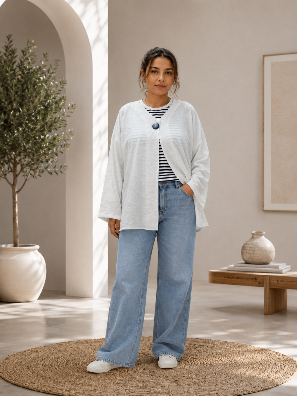 Chesina linen Blouse