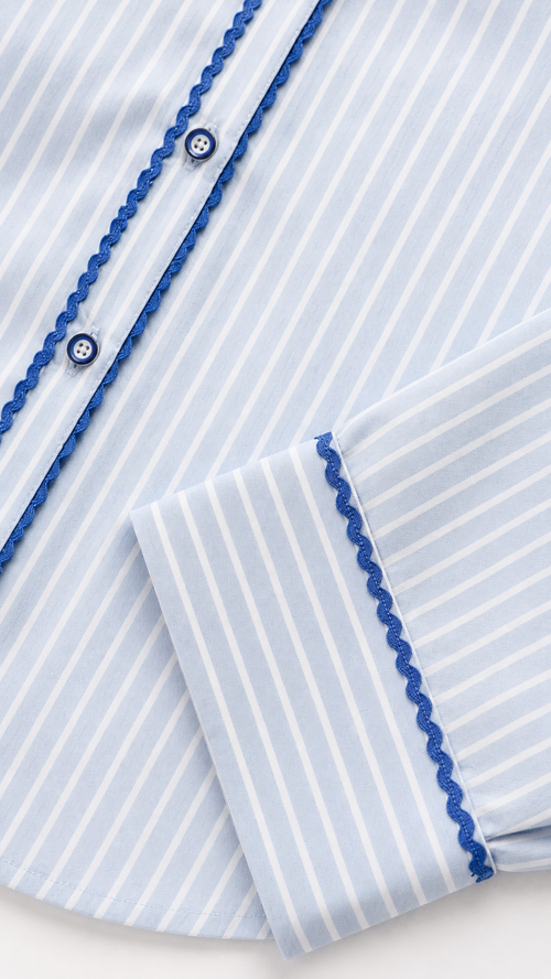 Blue Striped Shirt