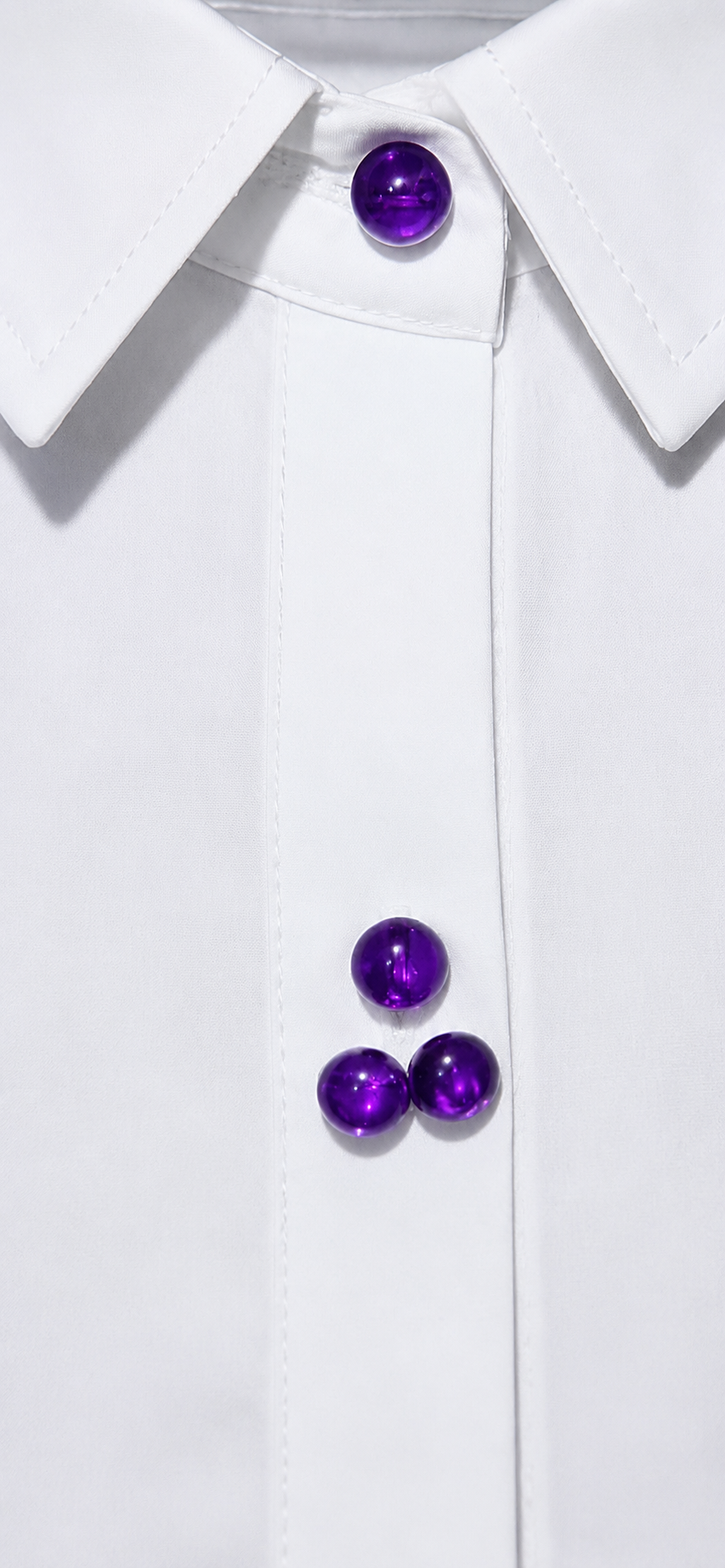 White Poplin Oversized Shirt