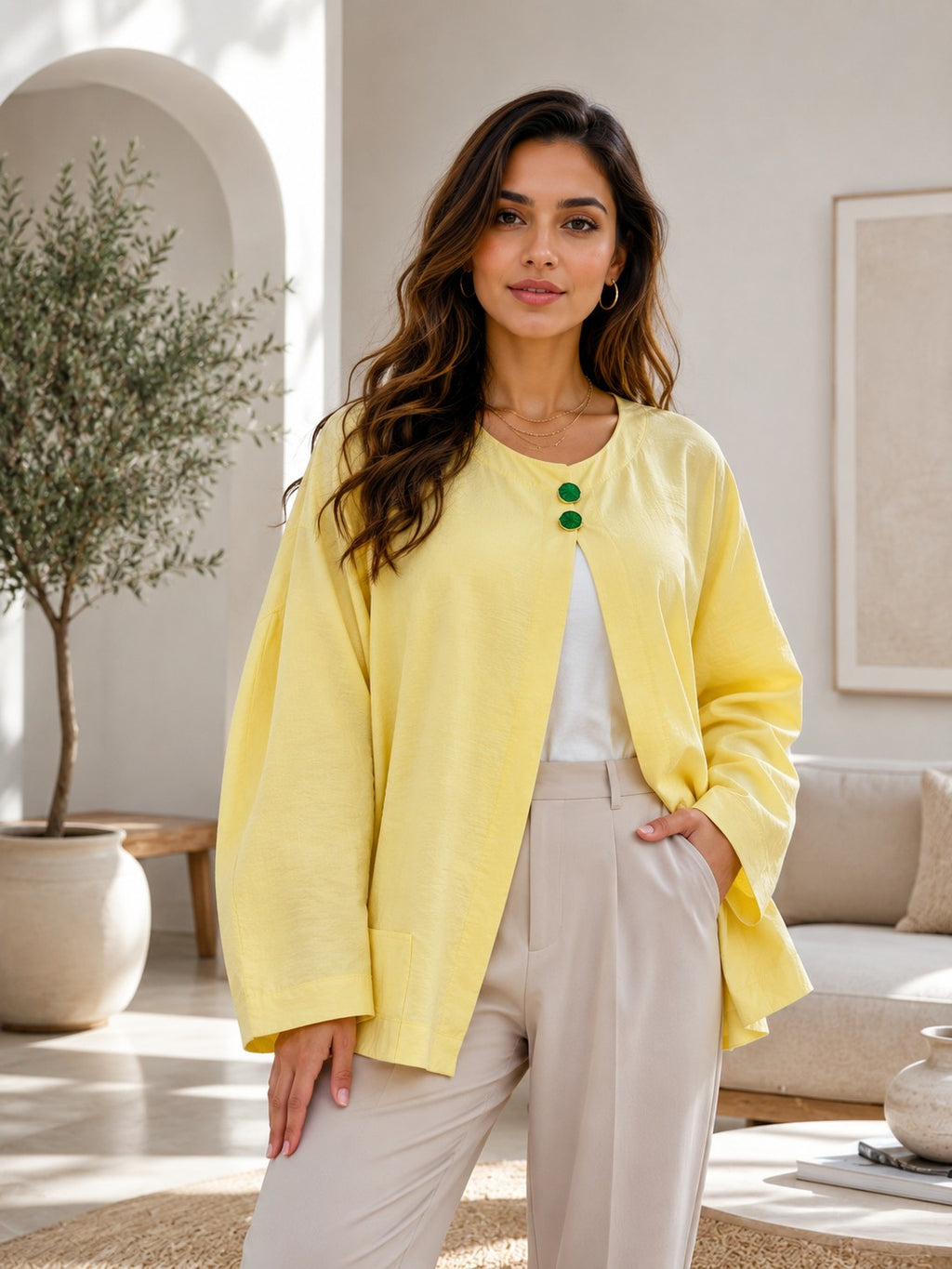 Golden Light Casual Shirt One size