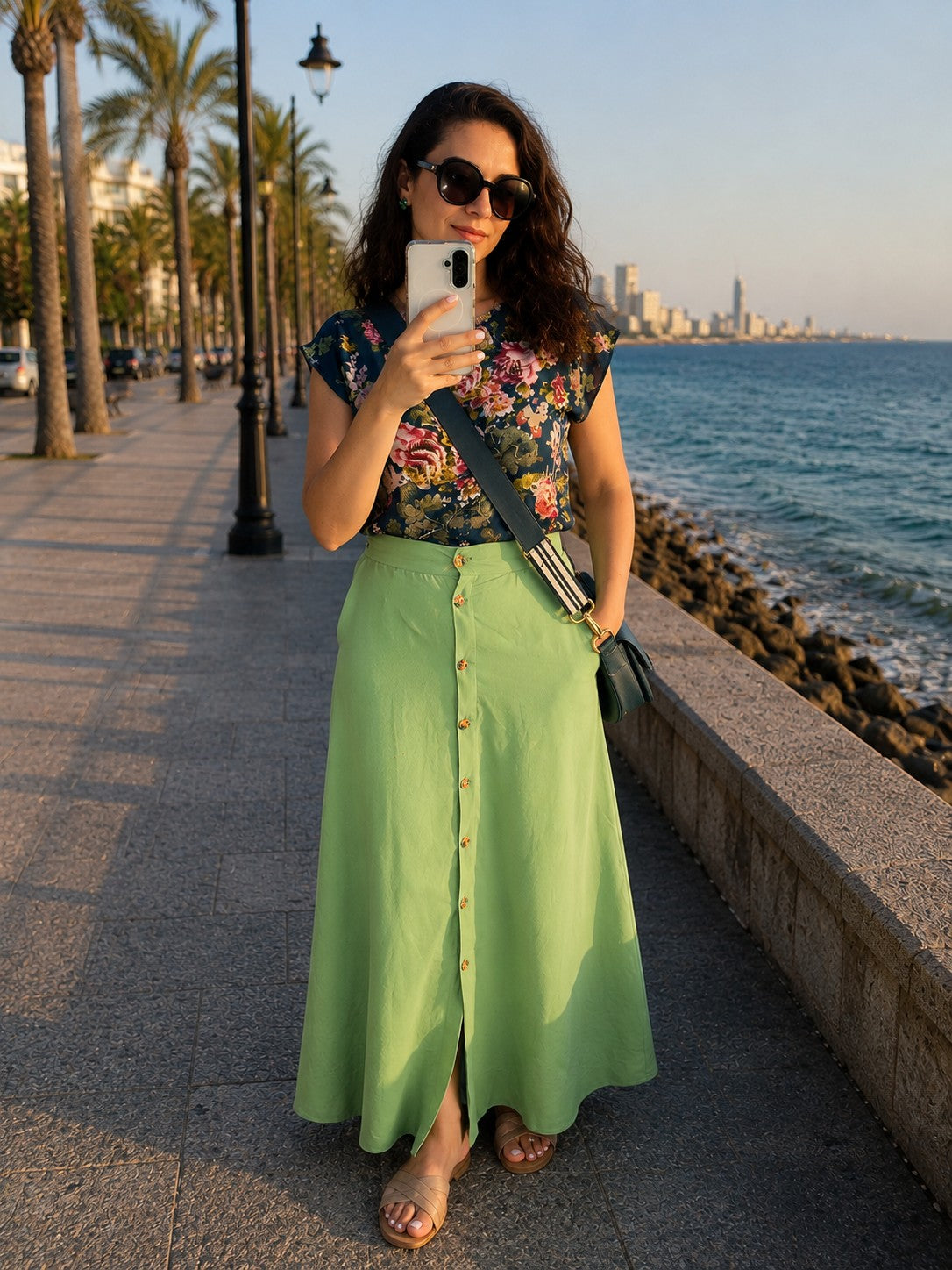 Maxi Skirt – Light Green