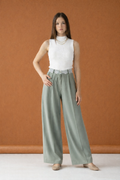 Wide Leg High-Waist Pants